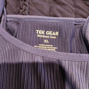 Tek Gear Navy Workout Tank XL
